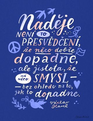 🇨🇿 Dnešní den nám připomíná, jak důležité je neztrácet víru v to, co děláme. ✨ Svá slova k tomu už kdysi řekl Václav...