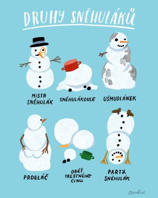 I když (zatím) moc sněhu není, kreativitě se meze nekladou. Letos to však vidíme maximálně na Sněhulákouli. 🤭 A co vy? ☃️...